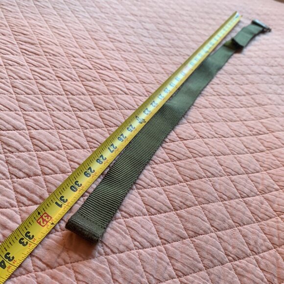 Uranium - Vintage Original model - Quick-Release Belt Nylon Olive Green Medium - Picture 7 of 8